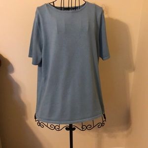 Ladies blue dress/casual shirt.